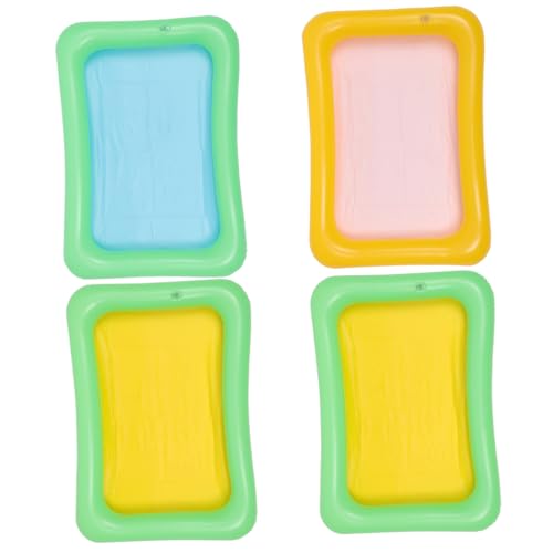 SOIMISS 4 Stück Teiliges Sandspielzeug mit Sandformen Aufblasbares Sandtablett in Mischfarben Kreatives Kinderspielzeug für Strand und Sandkasten Fördert Fantasie und Zufällige Farbe SOIMISS 4 Stück Teiliges Sandspielzeug mit Sandformen Aufblasbares Sandtablett in Mischfarben Kreatives Kinderspielzeug für Strand und Sandkasten Fördert Fantasie und Zufällige Farbe von SOIMISS