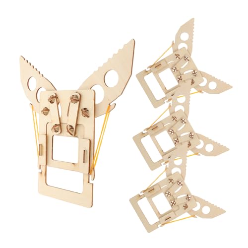 SOIMISS 4 Stück Teiliges Stem für Jahre DIY Holzmechanik Bausatz mit Zangen Edukatives Holzpuzzle Mechanischer Arm für Schulprojekte Handwerkliches Lernspielzeug SOIMISS 4 Stück Teiliges Stem für Jahre DIY Holzmechanik Bausatz mit Zangen Edukatives Holzpuzzle Mechanischer Arm für Schulprojekte Handwerkliches Lernspielzeug von SOIMISS