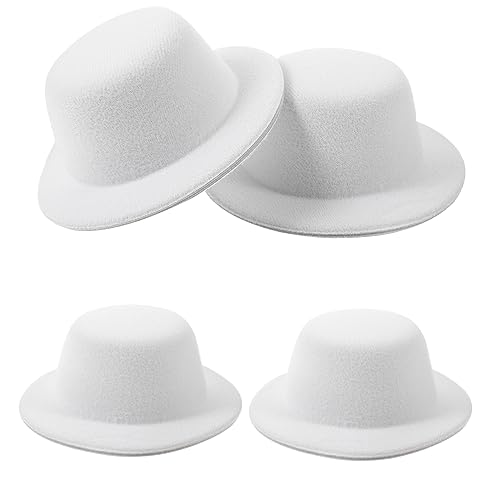 SOIMISS 4 Stück Topfhüte für Bastelprojekte Weiße Schneemannmützen für Diy Dekorationen von Puppen und Kreativen Handarbeiten Langlebig und Leicht Perfektes Zubehör für Festliche Anlässe SOIMISS 4 Stück Topfhüte für Bastelprojekte Weiße Schneemannmützen für Diy Dekorationen von Puppen und Kreativen Handarbeiten Langlebig und Leicht Perfektes Zubehör für Festliche Anlässe von SOIMISS