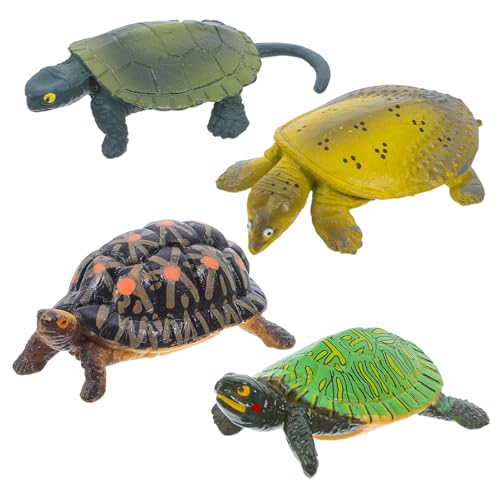 SOIMISS 4 Stücke Realistische Kleine Schildkröten Spielzeuge für Geschenkidee für Geburtstagsfeiern und Lernspiele von SOIMISS