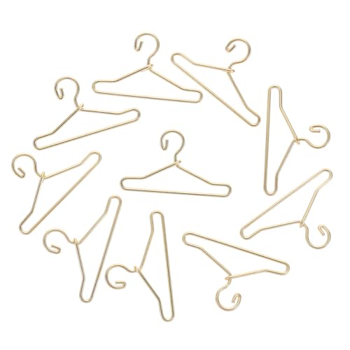 SOIMISS 45 Stück Miniatur Puppen Kleiderbügel Metallische Doll Hangers für Puppenhaus zum Aufhängen von Kleidern Tops und Hosen Perfektes Zubehör für Puppenstube SOIMISS 45 Stück Miniatur Puppen Kleiderbügel Metallische Doll Hangers für Puppenhaus zum Aufhängen von Kleidern Tops und Hosen Perfektes Zubehör für Puppenstube von SOIMISS