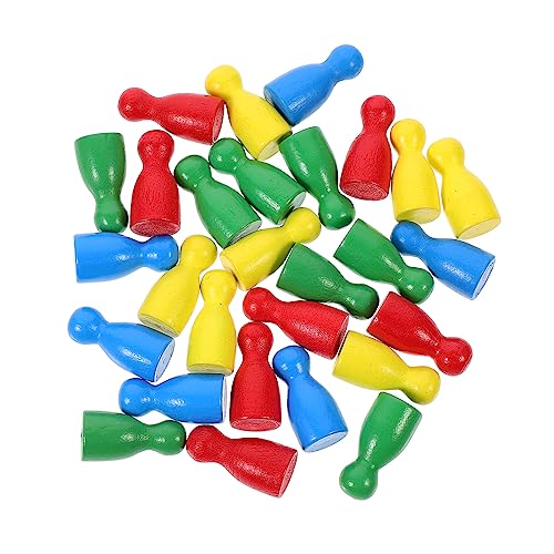 SOIMISS 48 Stück Schachfiguren Aus Holz Planke Spiel Verpfänden Erwachsene Turnierschachfiguren Menschliche Gestalt Bunt Ersatz Schachfiguren Bauern Schachdekorationen Schach Aus Holz SOIMISS 48 Stück Schachfiguren Aus Holz Planke Spiel Verpfänden Erwachsene Turnierschachfiguren Menschliche Gestalt Bunt Ersatz Schachfiguren Bauern Schachdekorationen Schach Aus Holz von SOIMISS