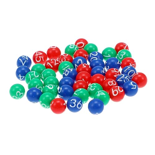 SOIMISS 49 Stück Lotterieball Bingo-Zahlen Ersatz für Bingokugeln Erwachsene Zahlen-Bingo-Kugel hohl Plastikkugeln mit Zahlen auf ihnen kleine Plastik-Bingobälle Tombola SOIMISS 49 Stück Lotterieball Bingo-Zahlen Ersatz für Bingokugeln Erwachsene Zahlen-Bingo-Kugel hohl Plastikkugeln mit Zahlen auf ihnen kleine Plastik-Bingobälle Tombola von SOIMISS
