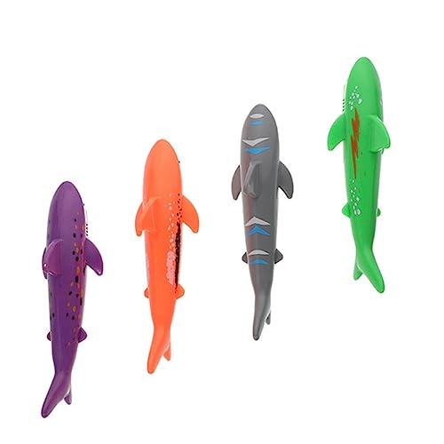 SOIMISS 4Stücke Lustige Tauchhaie Multifunktionale Poolspielzeuge für Sommerpoolspielzeug Langlebig Fördert die Entdeckung im Wasser SOIMISS 4Stücke Lustige Tauchhaie Multifunktionale Poolspielzeuge für Sommerpoolspielzeug Langlebig Fördert die Entdeckung im Wasser von SOIMISS