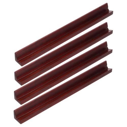 SOIMISS 4Stücke Mahjong Drücker aus Holz Tragbare Ersatzständer für Amerikanisches Mahjong Domino Organizer mit Gerilltem Design für Reisen und Spieleabende SOIMISS 4Stücke Mahjong Drücker aus Holz Tragbare Ersatzständer für Amerikanisches Mahjong Domino Organizer mit Gerilltem Design für Reisen und Spieleabende von SOIMISS