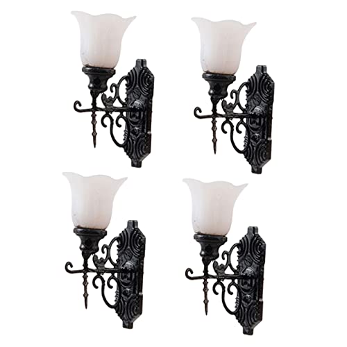 SOIMISS 4 Stück Miniatur Sand Tisch Wandlampe Modelle für Miniatur Landschaftsdekoration Selbstgemacht Sandtisch Leuchtmittel Kleiner LED Wandleuchten für Puppenhaus SOIMISS 4 Stück Miniatur Sand Tisch Wandlampe Modelle für Miniatur Landschaftsdekoration Selbstgemacht Sandtisch Leuchtmittel Kleiner LED Wandleuchten für Puppenhaus von SOIMISS
