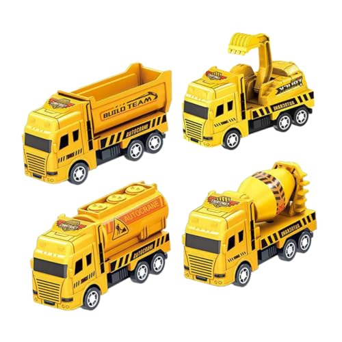 SOIMISS 4Stücke Rückzieh BAU LKW für Kleinkinder Bewegliche Kunststoffautos Reibungsbetriebenes Bagger für Kreatives und Fantasie Modelle SOIMISS 4Stücke Rückzieh BAU LKW für Kleinkinder Bewegliche Kunststoffautos Reibungsbetriebenes Bagger für Kreatives und Fantasie Modelle von SOIMISS