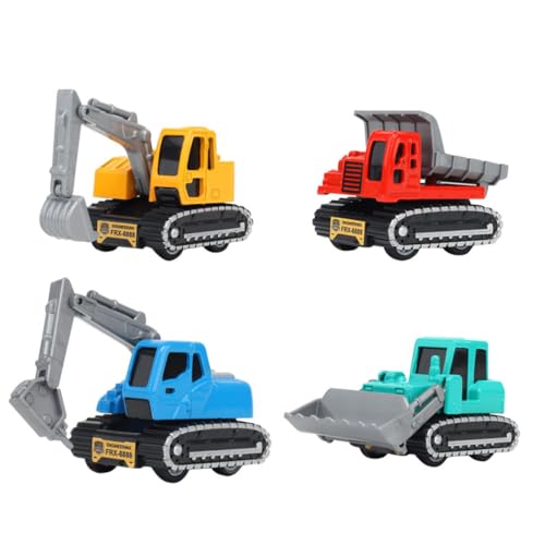 SOIMISS 4Stücke Teiliges Engineering Auto Tragbares Pull Back Fahrzeugspielzeug für Jungen und für Geburtstage und Weihnachten Farbenfrohe Baustellenfahrzeuge SOIMISS 4Stücke Teiliges Engineering Auto Tragbares Pull Back Fahrzeugspielzeug für Jungen und für Geburtstage und Weihnachten Farbenfrohe Baustellenfahrzeuge von SOIMISS