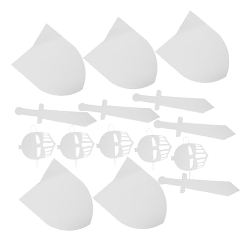SOIMISS 5 Sätze Ritter Schild Maske DIY Bastelset zum Bemalen für Rollenspiele Party Dekoration Mittelalterliches Kostüm Zubehör für Jungen Mädchen SOIMISS 5 Sätze Ritter Schild Maske DIY Bastelset zum Bemalen für Rollenspiele Party Dekoration Mittelalterliches Kostüm Zubehör für Jungen Mädchen von SOIMISS