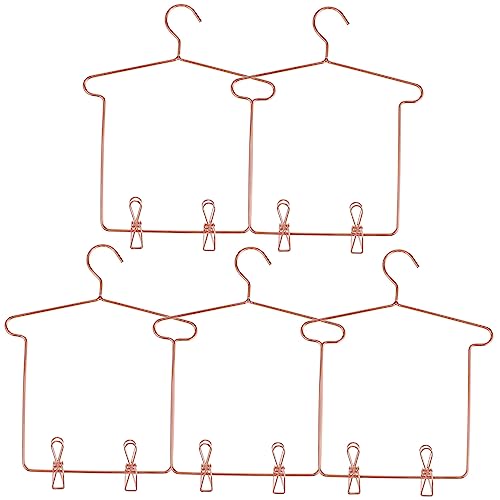 SOIMISS 5 Sets Mini Puppenbügel Puppenhaus Kleiderbügel Für Kleine Puppenkleiderbügel Clip Kleiner Rock Mädchen Kinderzimmer Kleiderbügel Winziger Miniatur Kleiderständer Für SOIMISS 5 Sets Mini Puppenbügel Puppenhaus Kleiderbügel Für Kleine Puppenkleiderbügel Clip Kleiner Rock Mädchen Kinderzimmer Kleiderbügel Winziger Miniatur Kleiderständer Für von SOIMISS