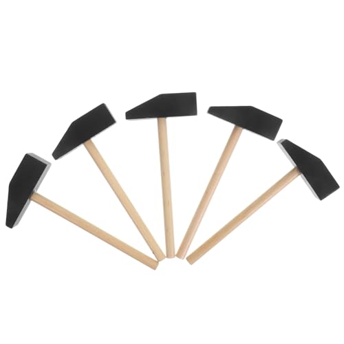 SOIMISS 5 Stück Kleiner Holzhammer Holzspielzeug für Kleiner Hammer Holzhämmer für Mini-Sicherheitshammer Holzhammerspielzeug Partyzubehör für Kindergeburtstage Minihammer SOIMISS 5 Stück Kleiner Holzhammer Holzspielzeug für Kleiner Hammer Holzhämmer für Mini-Sicherheitshammer Holzhammerspielzeug Partyzubehör für Kindergeburtstage Minihammer von SOIMISS