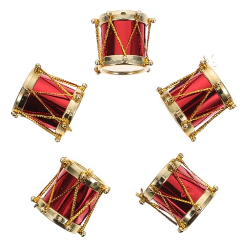 SOIMISS 5 Stück Mini Drum Modell Teiliges Set für Puppenhaus Dekoration Realistische Miniatur Trommeln für Kreative Szenen und Spielzeughäuser SOIMISS 5 Stück Mini Drum Modell Teiliges Set für Puppenhaus Dekoration Realistische Miniatur Trommeln für Kreative Szenen und Spielzeughäuser von SOIMISS