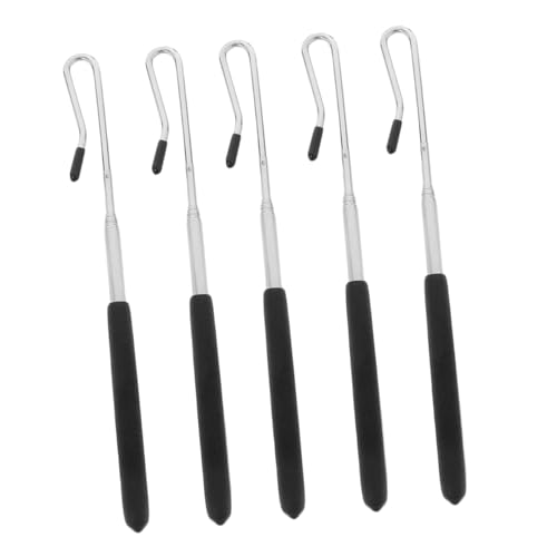 SOIMISS 5 Stück Teiliges Handpuppen Steuerstäbe Erweiterbare Metallstangen mit Verstellbaren Handgriffen für Realistische Puppenbewegungen für und Heimaufführungen von SOIMISS