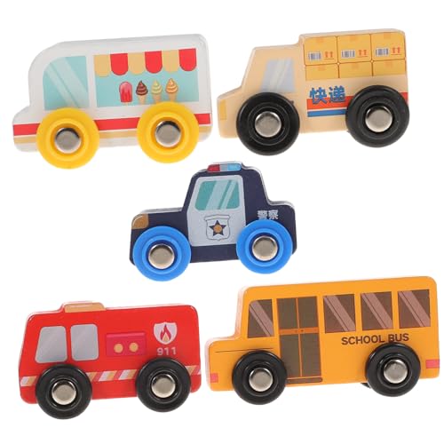 SOIMISS 5 Stück Teiliges Mini Holzspielzeug Einsatzfahrzeuge Buntes Tragbares Holzauto für Pädagogisch und Robust für Jungen und Mädchen Ab Jahren SOIMISS 5 Stück Teiliges Mini Holzspielzeug Einsatzfahrzeuge Buntes Tragbares Holzauto für Pädagogisch und Robust für Jungen und Mädchen Ab Jahren von SOIMISS