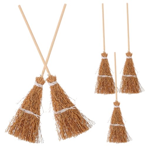 SOIMISS 5 Stück Zubehör für Puppenhäuser für kinderspielzeug kinderknallzeug Toys Puppenhauszubehör Mini-Besen bastelset Besen Handwerk Puppenhausartikel Vegetation SOIMISS 5 Stück Zubehör für Puppenhäuser für kinderspielzeug kinderknallzeug Toys Puppenhauszubehör Mini-Besen bastelset Besen Handwerk Puppenhausartikel Vegetation von SOIMISS