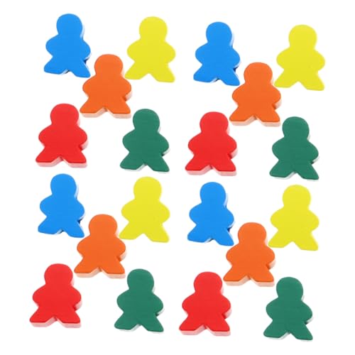 SOIMISS 50 Stück Bunte Holz Spielfiguren für Brettspiele Hochwertige Robuste Schachfiguren Ersatzteile Vielseitig Einsetzbar für Familienspiele SOIMISS 50 Stück Bunte Holz Spielfiguren für Brettspiele Hochwertige Robuste Schachfiguren Ersatzteile Vielseitig Einsetzbar für Familienspiele von SOIMISS