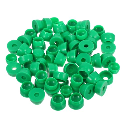 SOIMISS 50 Stück Kunststoff Schraubenkappen für Spielplatz Sicherer Schutz Spielgeräte Abdeckkappen für Verbindungselemente und Muttern Wetterfeste Einfach zu Installierende SOIMISS 50 Stück Kunststoff Schraubenkappen für Spielplatz Sicherer Schutz Spielgeräte Abdeckkappen für Verbindungselemente und Muttern Wetterfeste Einfach zu Installierende von SOIMISS