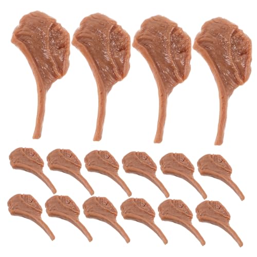 SOIMISS 50 Stück Miniatur Steak Ornament Realistische Künstliche Fleischblöcke Vivid Farben Langlebig Für Küchen Dekoration Fotografie Requisiten DIY Bastelprojekte von SOIMISS