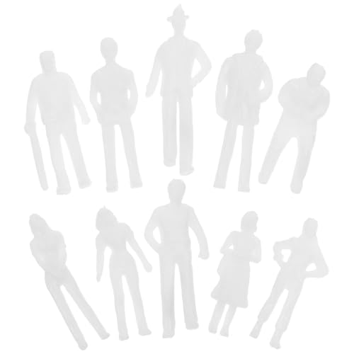 SOIMISS 50 Stück Weißes Kleines Mann Model Miniaturpersonen Figuren Winzig Mini-Leute Sortiert Mini -Figur -Leute Weiß Miniaturmaßstab Menschen Zahlen Leere Miniaturmenschen Ö Plastik SOIMISS 50 Stück Weißes Kleines Mann Model Miniaturpersonen Figuren Winzig Mini-Leute Sortiert Mini -Figur -Leute Weiß Miniaturmaßstab Menschen Zahlen Leere Miniaturmenschen Ö Plastik von SOIMISS