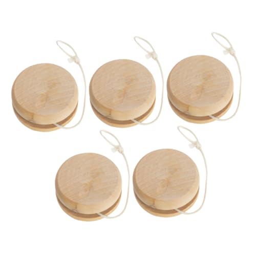 SOIMISS 5Stücke Holz Jo Jo Ball für Tragbares Hand Auge Koordination für Outdoor Aktivitäten Unisex SOIMISS 5Stücke Holz Jo Jo Ball für Tragbares Hand Auge Koordination für Outdoor Aktivitäten Unisex von SOIMISS