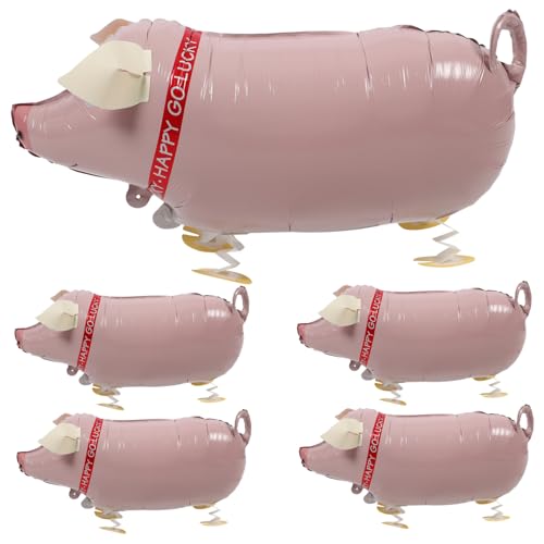 SOIMISS 5Stücke Teiliges Aufblasbares Schwein Spielzeugset Leichtes Ballonspielzeug für Partys und Kreative Deko Einfach Aufzublasen Verwenden SOIMISS 5Stücke Teiliges Aufblasbares Schwein Spielzeugset Leichtes Ballonspielzeug für Partys und Kreative Deko Einfach Aufzublasen Verwenden von SOIMISS