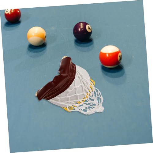 SOIMISS 6 Sätze Mini Billardtisch Zubehör mit Kleinen Eisen ecknetztaschen und Ballauffangkorb Pooltisch Seitenkörbe als Ersatz für Billardtischtaschen Geeignet für Heimgebrauch SOIMISS 6 Sätze Mini Billardtisch Zubehör mit Kleinen Eisen ecknetztaschen und Ballauffangkorb Pooltisch Seitenkörbe als Ersatz für Billardtischtaschen Geeignet für Heimgebrauch von SOIMISS