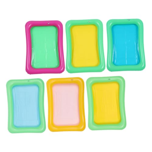 SOIMISS 6 Stück Aufblasbare Kühlplatte Teiliges für Multifunktionale Servierbar für Getränke Snacks und Obst mit Großem Volumen für Sommerfeiern und Outdoor Events SOIMISS 6 Stück Aufblasbare Kühlplatte Teiliges für Multifunktionale Servierbar für Getränke Snacks und Obst mit Großem Volumen für Sommerfeiern und Outdoor Events von SOIMISS