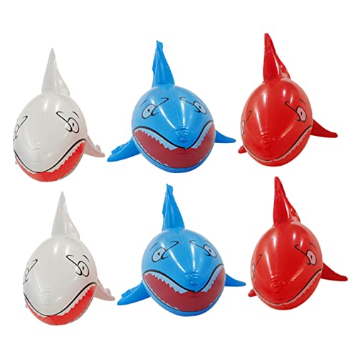 SOIMISS 6 Stück Aufblasbare Spielzeuge PVC Schwimmspielzeug für Farbenfrohe Wasser Spielzeuge für Pool und Strandaktivitäten für Sommerpartys und Outdoor Spaß von SOIMISS