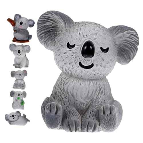 SOIMISS 6 Stück Desktop-Koala-Dekoration Koala-kuchenaufsatz Miniatur-Koala-Modell Miniaturfrösche Figur Miniaturen Koala-bär-Kuchen-Deckel Entzückende Figur Miniaturfiguren Harz SOIMISS 6 Stück Desktop-Koala-Dekoration Koala-kuchenaufsatz Miniatur-Koala-Modell Miniaturfrösche Figur Miniaturen Koala-bär-Kuchen-Deckel Entzückende Figur Miniaturfiguren Harz von SOIMISS