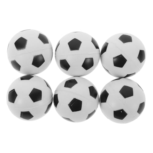 SOIMISS 6 Stück Mini Fußball Stressbälle Schaumstoff Squeeze Balls für Stressabbau Sensory Toy für Erwachsene für Entspannung Mitgebsel SOIMISS 6 Stück Mini Fußball Stressbälle Schaumstoff Squeeze Balls für Stressabbau Sensory Toy für Erwachsene für Entspannung Mitgebsel von SOIMISS