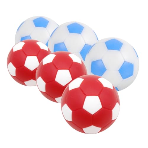 SOIMISS 6 Stück Mini Tischfußball Bälle Ersatzkugeln in Rot Weiß und Hellblau Kompakte Leichte Tischkicker Bälle für Standard Foosball Spiele Langlebiges Zubehör für Spieltisch SOIMISS 6 Stück Mini Tischfußball Bälle Ersatzkugeln in Rot Weiß und Hellblau Kompakte Leichte Tischkicker Bälle für Standard Foosball Spiele Langlebiges Zubehör für Spieltisch von SOIMISS