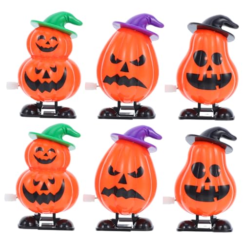 SOIMISS 6 Stück Mini Uhrwerkspielzeuge für Halloween Partygeschenke Geschenktütenfüllungen und Klassenzimmerbelohnungen Lustige Kürbisfiguren SOIMISS 6 Stück Mini Uhrwerkspielzeuge für Halloween Partygeschenke Geschenktütenfüllungen und Klassenzimmerbelohnungen Lustige Kürbisfiguren von SOIMISS