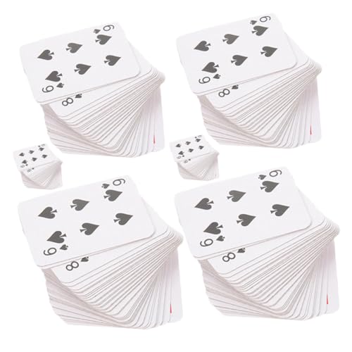 SOIMISS 6 Stück Miniatur Pokerkarten Teiliges Winzige Kartenspiele für Reisen und Partys Lustige Sammelkarten als Witziges Vielseitig Einsetzbar für Familien und Camping SOIMISS 6 Stück Miniatur Pokerkarten Teiliges Winzige Kartenspiele für Reisen und Partys Lustige Sammelkarten als Witziges Vielseitig Einsetzbar für Familien und Camping von SOIMISS