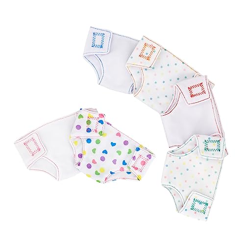 SOIMISS 6 Stück Puppenkleidung Puppenwindeln Sortiert Outfits Zubehör Für Babypuppen Kleidung Für Wiedergeborene Babypuppen Wiedergeborenes Puppenzubehör Babypuppensachen Stoff Weiß SOIMISS 6 Stück Puppenkleidung Puppenwindeln Sortiert Outfits Zubehör Für Babypuppen Kleidung Für Wiedergeborene Babypuppen Wiedergeborenes Puppenzubehör Babypuppensachen Stoff Weiß von SOIMISS