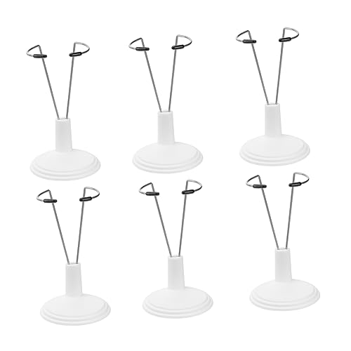 SOIMISS 6 Stück Puppenstützrahmen Puppenfiguren Miniatur Puppenständer Zur Präsentation Kreative Puppen Puppen Puppenständer Präsentationshalter Puppenhalter Ständer von SOIMISS
