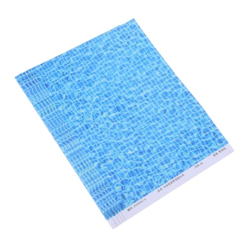 SOIMISS 6 Stück Realistische Wasserwellen Sticker Selbstklebend Wasseroberfläche Effektpapier für Miniatur Seen Fluss Landschaft Modellbau Aquarium Hintergrund SOIMISS 6 Stück Realistische Wasserwellen Sticker Selbstklebend Wasseroberfläche Effektpapier für Miniatur Seen Fluss Landschaft Modellbau Aquarium Hintergrund von SOIMISS