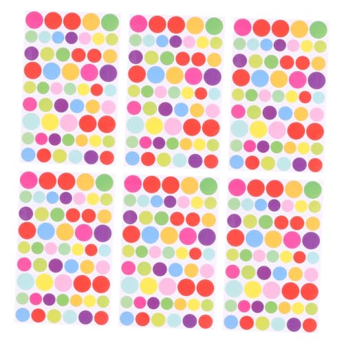SOIMISS 6 Stück Teiliges Aufkleber Selbstklebend Vielseitige DIY Etiketten für Scrapbook Kalender Basteln Umweltfreundlich und Wiederverwendbar für Schulbedarf SOIMISS 6 Stück Teiliges Aufkleber Selbstklebend Vielseitige DIY Etiketten für Scrapbook Kalender Basteln Umweltfreundlich und Wiederverwendbar für Schulbedarf von SOIMISS