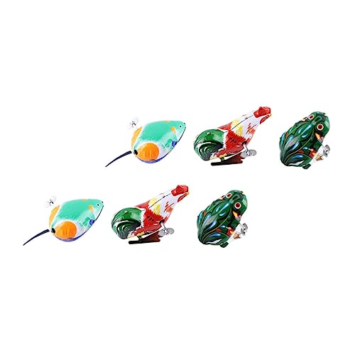 SOIMISS 6 Stück Teiliges Aufziehspielzeug aus Realistische Tierfiguren Mechanisch Betrieben Langlebig Kreative Spielzeuge für Ab Jahren Einfach zu Bedienen und Tragbar SOIMISS 6 Stück Teiliges Aufziehspielzeug aus Realistische Tierfiguren Mechanisch Betrieben Langlebig Kreative Spielzeuge für Ab Jahren Einfach zu Bedienen und Tragbar von SOIMISS