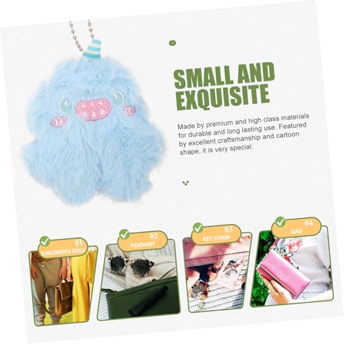 SOIMISS 6 Stück Teiliges Kleine Simulierte Kuschelpuppe Bunte Dekoration Kinderzimmer Geburtstagsgeschenk Weiche Stofftiere Niedliche Monsterfiguren von SOIMISS