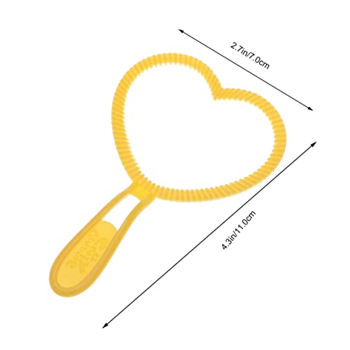 SOIMISS 6 Stück Teiliges Seifenblasen Set für Bunte Bubble Sticks mit Verschiedenen Formen für Party Sicher für Jungen und Mädchen Vielseitig für Drinnen und Draußen Zufällige Farbe von SOIMISS