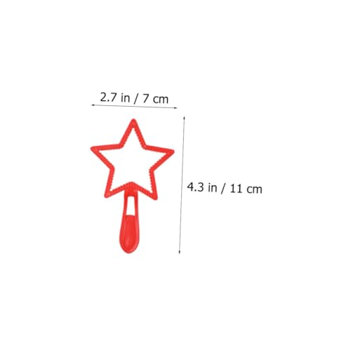 SOIMISS 6 Stück Teiliges Seifenblasenstab Set Bunt Flexibel Bruchsicher Verschiedene Formen für Erwachsene Outdoor Gartenspielzeug Geschenk Bubble Party Zubehör Zufällige Zufällige Farbe von SOIMISS