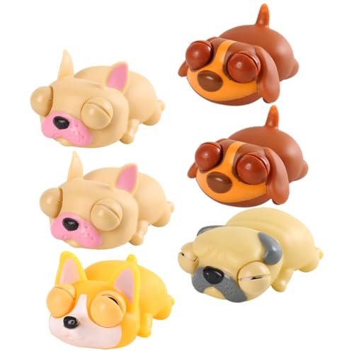 SOIMISS 6 Stück Teiliges Tierfiguren Stressabbau Bunte Cartoon Squeeze Tiere zum Drücken für Jugendliche Lustige Antistress Spielzeuge für Spielerische Entspannung SOIMISS 6 Stück Teiliges Tierfiguren Stressabbau Bunte Cartoon Squeeze Tiere zum Drücken für Jugendliche Lustige Antistress Spielzeuge für Spielerische Entspannung von SOIMISS