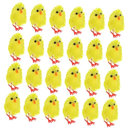 SOIMISS 60 Stück Ostern-Küken-Dekoration flauschige Küken Bausatz funkeln klein Hühnerdekor Küken Ostern cute mini chickens Osterhuhn Osterhühner mini toy Chemiefaser und Kunststoff Gelb SOIMISS 60 Stück Ostern-Küken-Dekoration flauschige Küken Bausatz funkeln klein Hühnerdekor Küken Ostern cute mini chickens Osterhuhn Osterhühner mini toy Chemiefaser und Kunststoff Gelb von SOIMISS