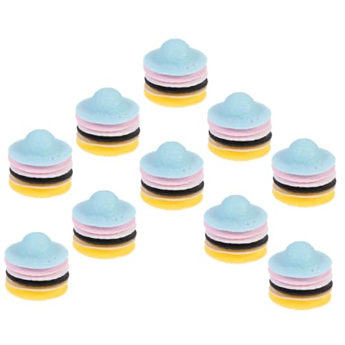SOIMISS 60 Stück Teiliges Mini Strohhüte für DIY Basteln und Puppendekoration Kleine Gefälschte Strohhut Requisiten Vielseitige Mini Hüte für Fotozubehör und Partydekoration Bunte Farben von SOIMISS