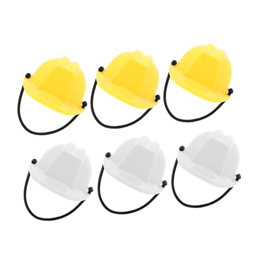 SOIMISS 6Stücke Bauschutzhelme für Puppen Teiliges und Realistisches Puppenzubehör für Themenpartys DIY Dekoration und Kreative Spielmöglichkeiten aus Langlebigem SOIMISS 6Stücke Bauschutzhelme für Puppen Teiliges und Realistisches Puppenzubehör für Themenpartys DIY Dekoration und Kreative Spielmöglichkeiten aus Langlebigem von SOIMISS