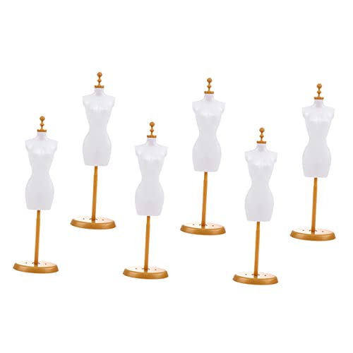 SOIMISS 6Stücke Teiliges Puppenstand aus Robustem Kunststoff Kleiderständer für Puppen zur Präsentation von Puppenbekleidung Kreativität SOIMISS 6Stücke Teiliges Puppenstand aus Robustem Kunststoff Kleiderständer für Puppen zur Präsentation von Puppenbekleidung Kreativität von SOIMISS