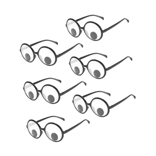SOIMISS 6er-pack Dynamische Augapfelbrillen Mit Rundem Rahmen Streichbrillen Für Erwachsene Jungen Und Mädchen Teenager Lustige Party-requisiten Einzigartige Party-festival-es SOIMISS 6er-pack Dynamische Augapfelbrillen Mit Rundem Rahmen Streichbrillen Für Erwachsene Jungen Und Mädchen Teenager Lustige Party-requisiten Einzigartige Party-festival-es von SOIMISS