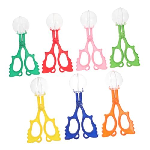 SOIMISS 7 Stück Teiliges Insektenfangset aus Robustem Kunststoff Handliche Scherenclips für Outdoor Spiel und Bastelaktivitäten Sicher und Langlebig für Vorschulkinder und Kreative von SOIMISS