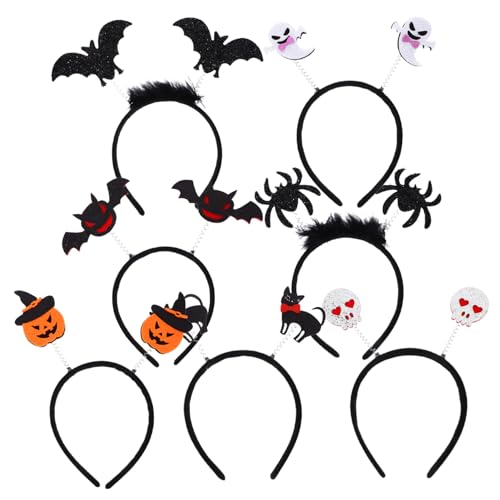 SOIMISS 7Stücke Halloween Stirnbänder Niedliche Kopfbedeckungen für Party und Karneval für Dekoration Kürbis Skelett und Mehr SOIMISS 7Stücke Halloween Stirnbänder Niedliche Kopfbedeckungen für Party und Karneval für Dekoration Kürbis Skelett und Mehr von SOIMISS