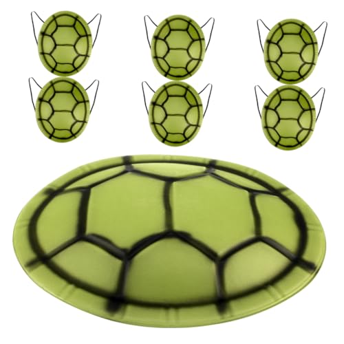 SOIMISS 7Stücke Schildkrötenpanzer Kostüm für Teiliges Eva Set für Halloween Karneval Leichtes Bequemes Cosplay Zubehör Einzigartige Looks für Jede Party Auffälliges Design SOIMISS 7Stücke Schildkrötenpanzer Kostüm für Teiliges Eva Set für Halloween Karneval Leichtes Bequemes Cosplay Zubehör Einzigartige Looks für Jede Party Auffälliges Design von SOIMISS